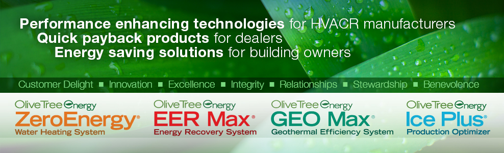 Creating products with Performance enhancing technologies for HVACR manufactures, Quick payback products for dealers. Energy saving solutions for building owners.
